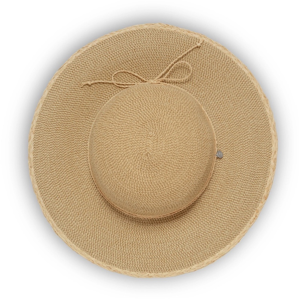 REI Wide Brim Straw Sun Hat in Tan